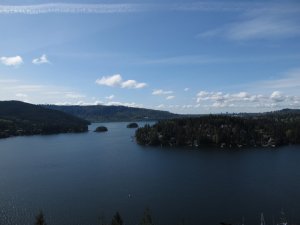 View from Quarry Rock!